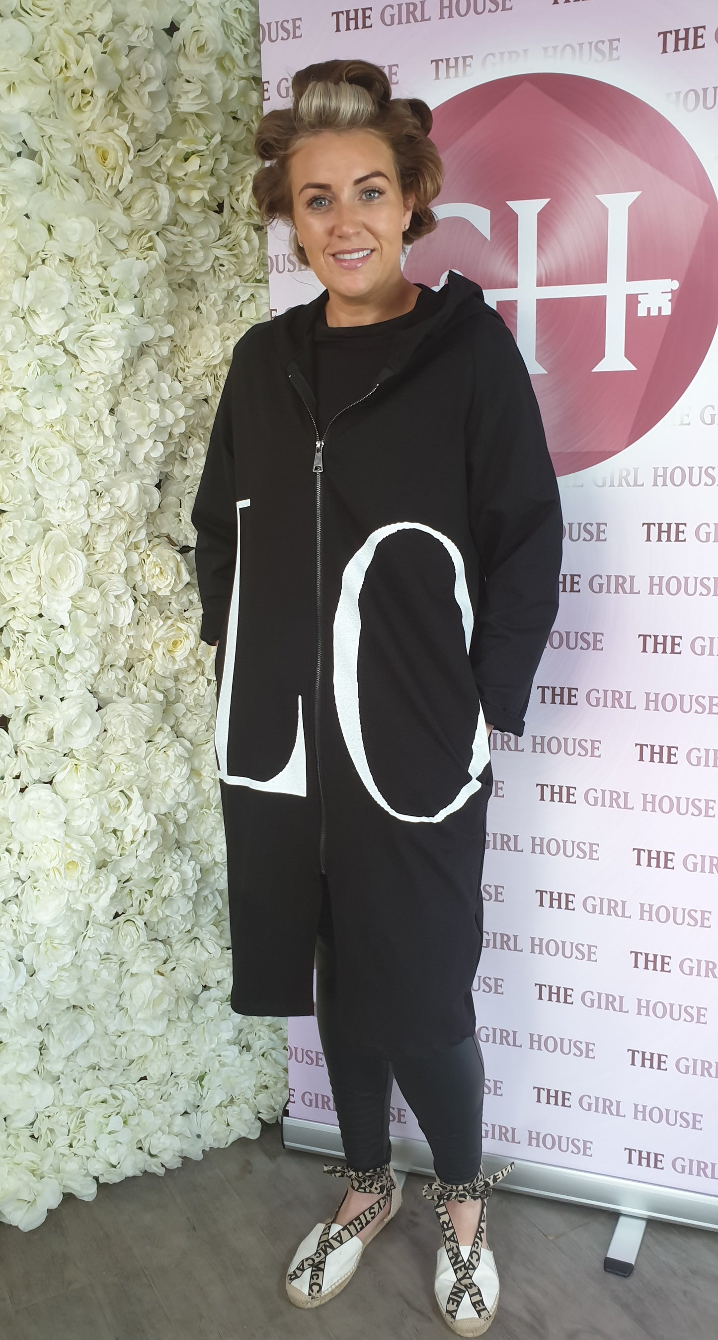 Black LOVE Hoodies jacket - The Girl House