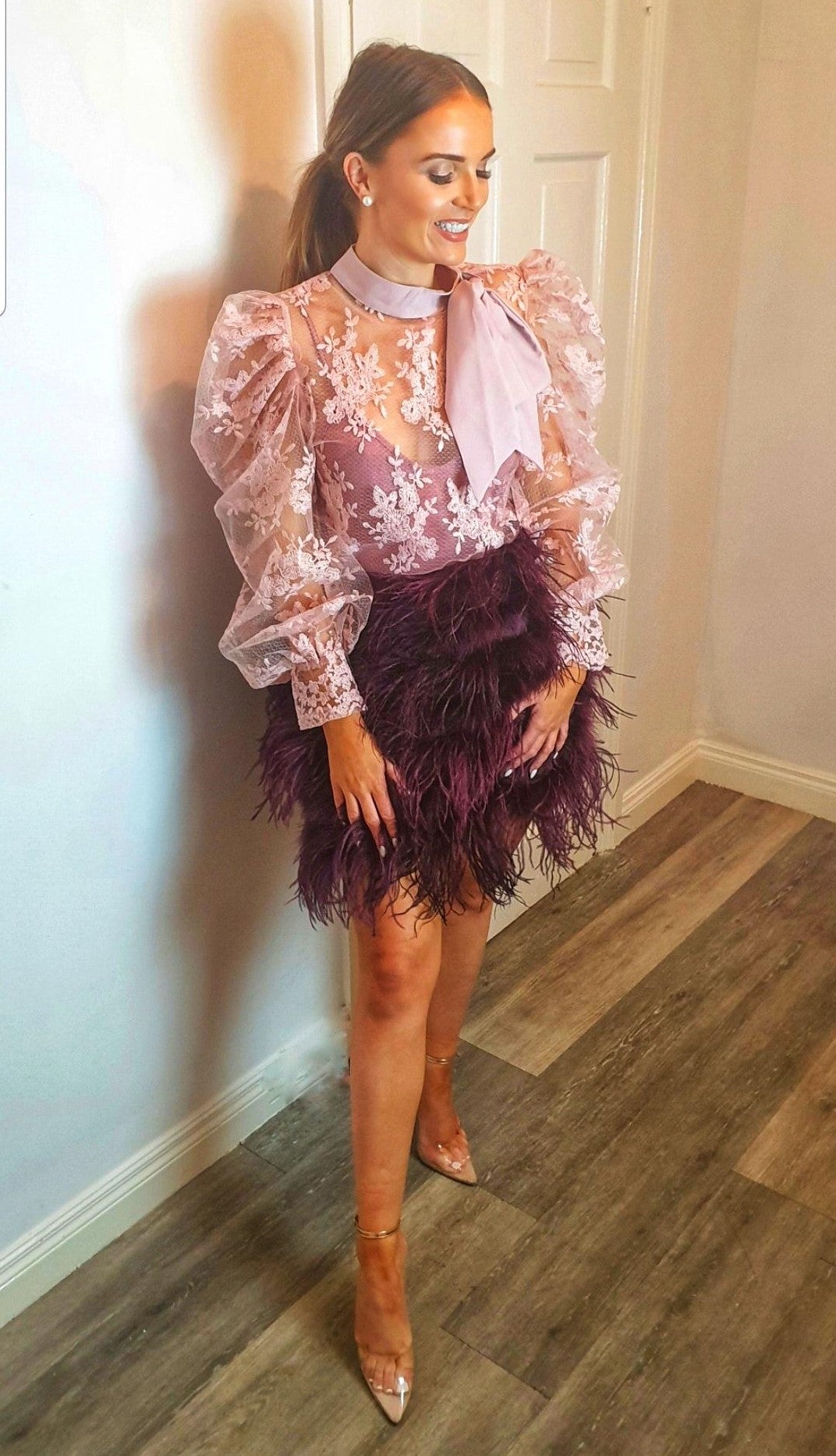 THE BLUSH PINK LACE TOP - The Girl House