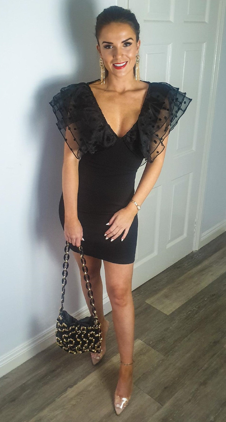 'THE BROOKLYN' black dress - The Girl House