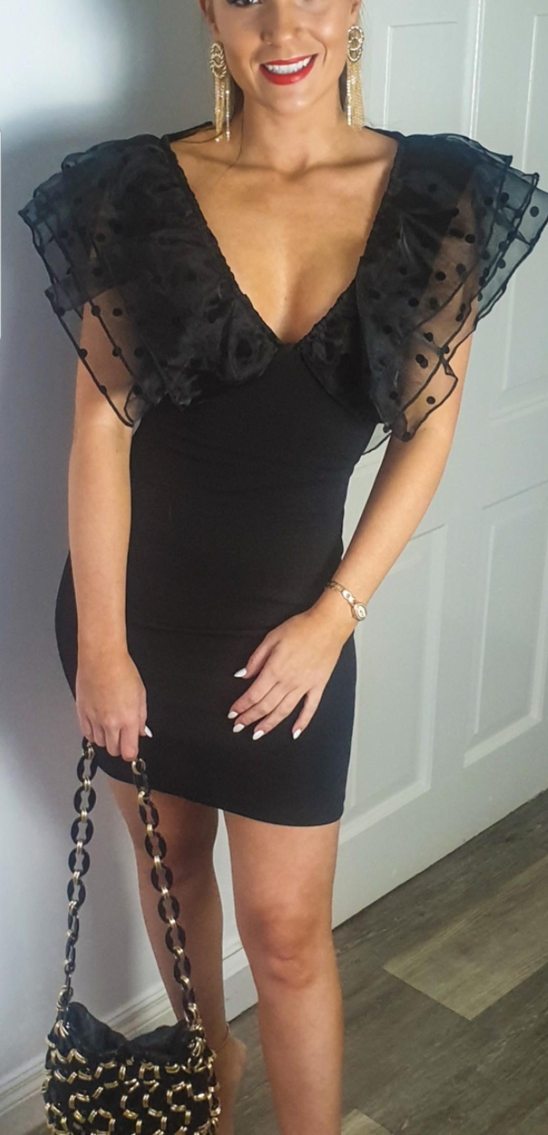 'THE BROOKLYN' black dress - The Girl House