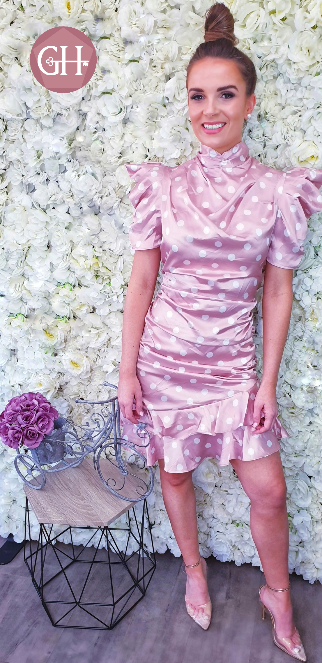 ‘THE MINNIE DRESS’  in BLUSH PINK - The Girl House